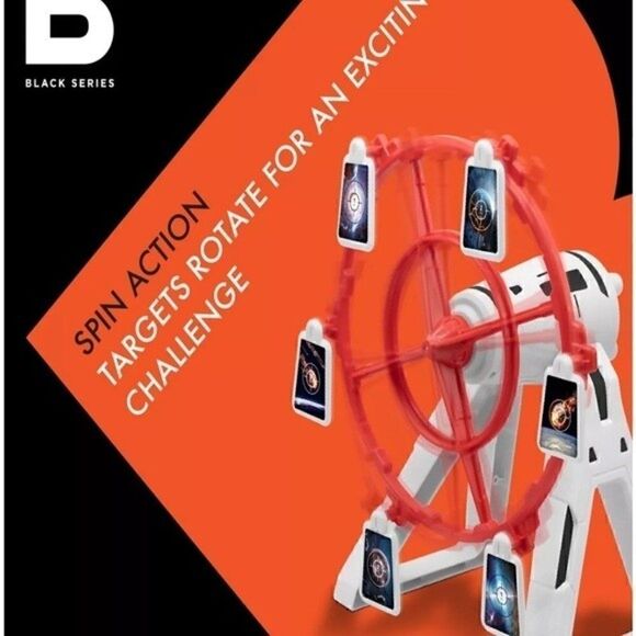 The Black Series Spin Target Blaster Set Rotating Desktop Arcade Game, toys New - Picture 9 of 13